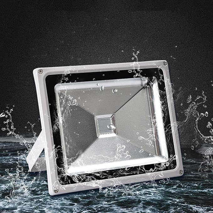 Led Floodlight - Outdoor Led Spot Lights 220V Spotlight Led Beam Light IP65 Outdoor Waterproof LED Landscape Tree Light for Outdoor Construction Searchlight(Warm White10W)