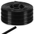 Yaomiao 984 ft Drip Irrigation Hose 1/4 Inch Blank Distribution Tubing Drip Irrigation Drip Line Watering Drip Automatic Irrigation Equipment Set for Garden Flower Bed Greenhouse Flower (Black)