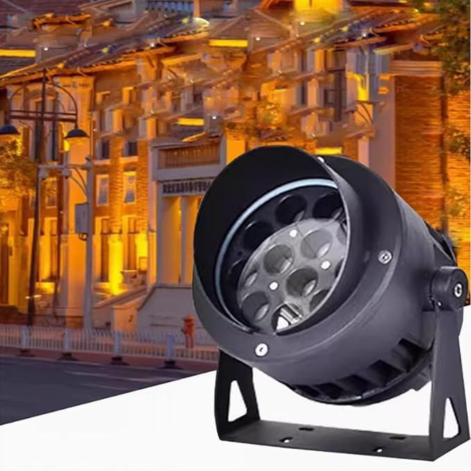 Led Spot Lights - LED Floodlight - Spotlight Led Beam Light IP65 Outdoor Waterproof Tree Light AC220V Garden Landscape Tree Light Villa Courtyard Wall Washer Light(YellowA-36W)