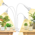 SANSI LED Grow Lights for Indoor Plants 600W Full Spectrum Clip-on Gooseneck Grow Light with Ceramic Tech.40W Plant Light for Indoor Growing High PPFD Lifetime Free Bulb Replacement White No Timer