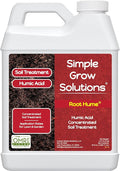 Root Hume- Simple Grow Solutions - Concentrated Humic - Liquid Carbon - Simple Grow Solutions- Natural Lawn &amp Garden Treatment - Plant Food Enhancer- Turf Grass Soil Conditioner (64 Ounce)