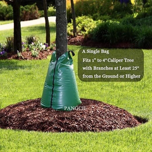 Tree Watering Bag 20 Gallon Slow Release Tree Watering Bags-Drip Irrigation Bag for Newly Planted or Established Trees (8 Pack)