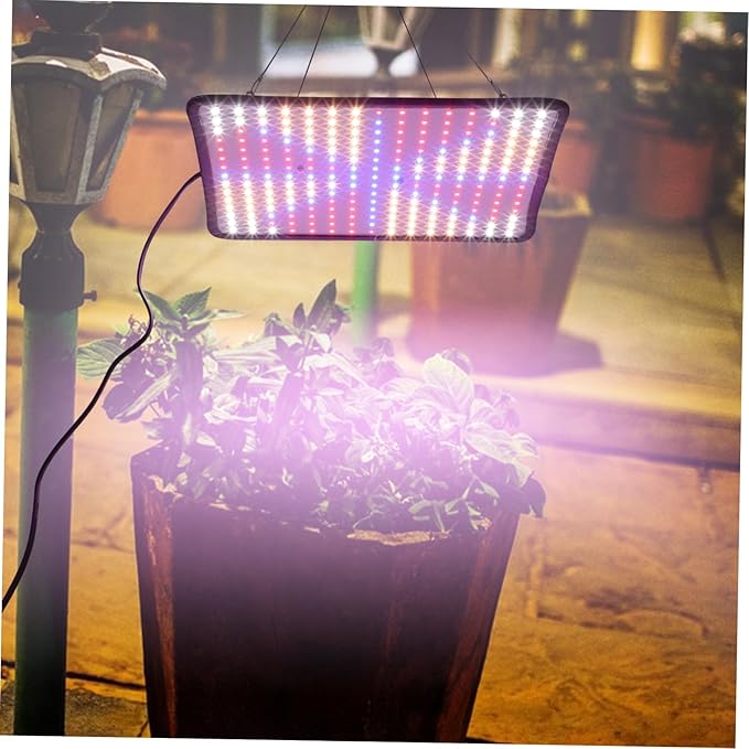 YARNOW 1set Indoor Led Plant Grow Light Hanging Chain Led Growth Lamp for Greenhouse and Hydroponic Use Voltage Ultra-Thin Design