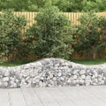 4-Pack Large Galvanized Iron Gabion Basket Set 78.7 x 78.7 x 19.7 Inches Silver Raised Garden Wall Planter Outdoor Landscaping Barrier for Backyard Patio Garden Bed Projects