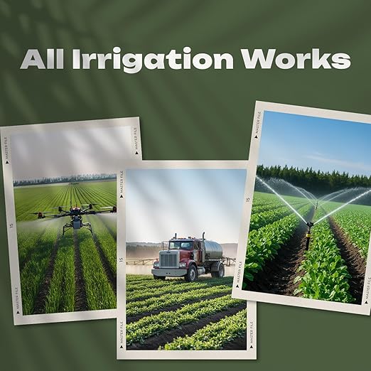 RichFarm Booster Root Stimulator for All Crops Works with Any Fertilizer or Plant Food Organic Billion Microbes Soil Conditioner Water-Soluble Plant Food additive 4.23 oz Cover 1/3 Acre