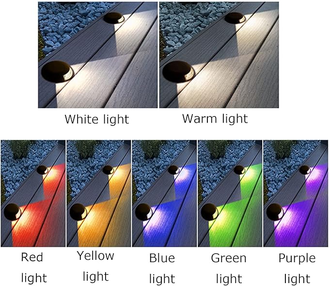 Buried Light Led Outdoor Spotlight IP67 Waterproof Side Luminous Courtyard Passage Lawn Path Ground Light