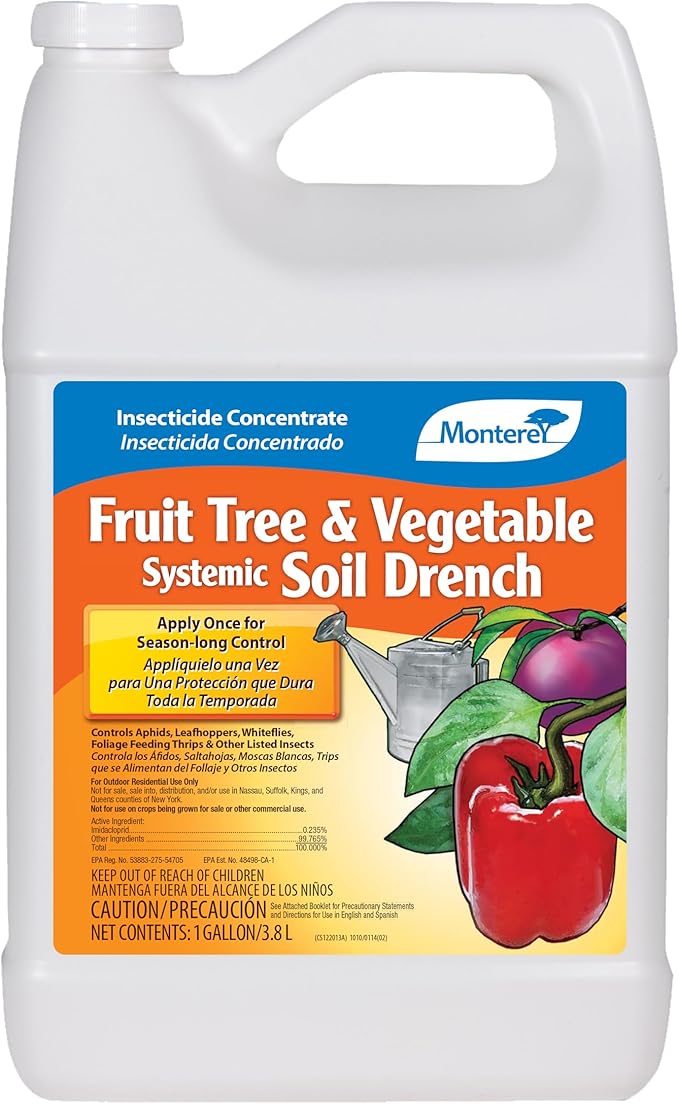 Monterey Fruit Tree &amp Vegetable Systemic Soil Drench 1gal