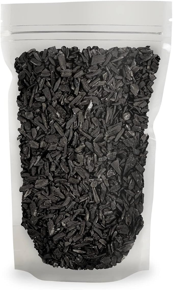 GARDENERA Horticultural Charcoal for Indoor Plants [10-Quart Bag] Black Diamond Soil Amendment for Orchids Terrariums and Gardening
