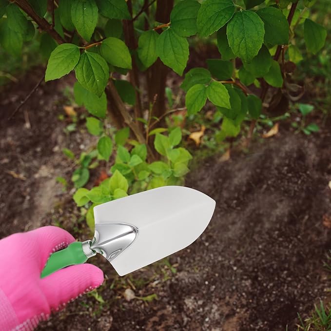 11pcs Garden Tool Set with Stainless Steel Weeding Shovel Rake and Hand Trowel for Outdoor Planting and Succulent Care