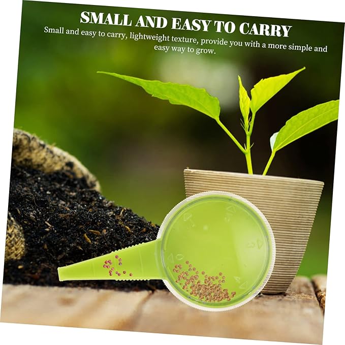 Kisangel 3sets Garden Planting Tool Set Dispenser for Efficient Sowing Compact Punch Labels for Home Gardening Enthusiasts