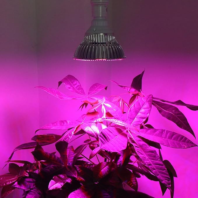 LED Plant Grow Lights 20W Indoor Gardening Bulb with 120 LEDs E27 Socket Lamp for Greenhouses Succulents &amp Flower Beds