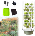 Hydroponics Growing System 20-36 Plant Indoor Tower with Pump System Plants Germination Kit Vertical Hydroponic System for Gardening Lover 9Layer