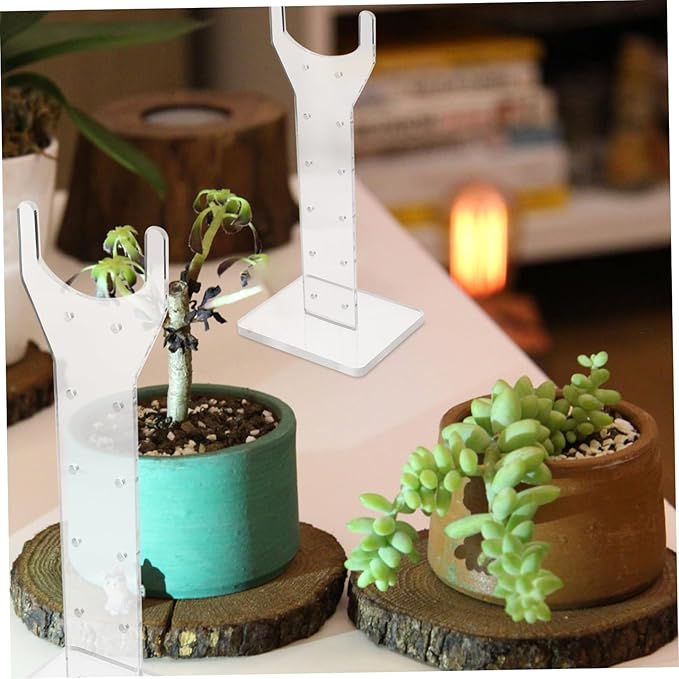 Vertical Grow Light Stand for Indoor Plants Height Durable Structure Easy Installation for Succulents and Greenhouse Use