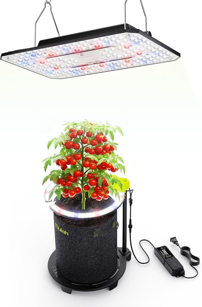 LED Grow Light Kit for Seed Start and Vegetable UAP800 80W Grow Light and Saturn240 24W Under-Canopy Grow Lights for 2x2ft/3x3ft Grow Tent