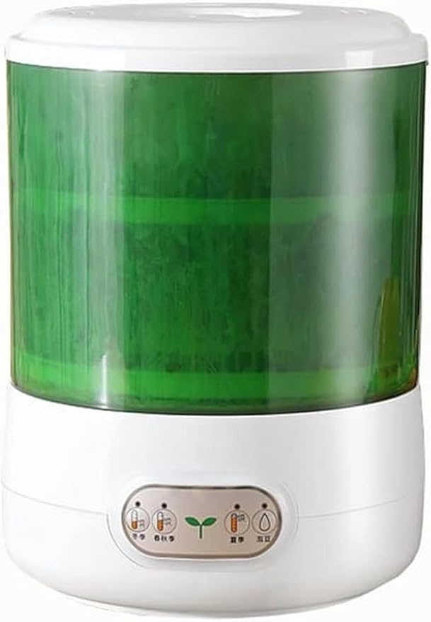 Bean Sprout Machine Automatic Water Circulation PTC Constant Temperature Electric Germination Machine DIY Large Capacity Soilless Cultivation Grain Seed Germination Kit 1