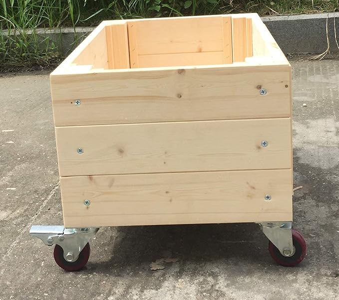 Seny Raised Garden Beds for Vegetables Garden Planter Boxes with Wheels Outdoor Indoor