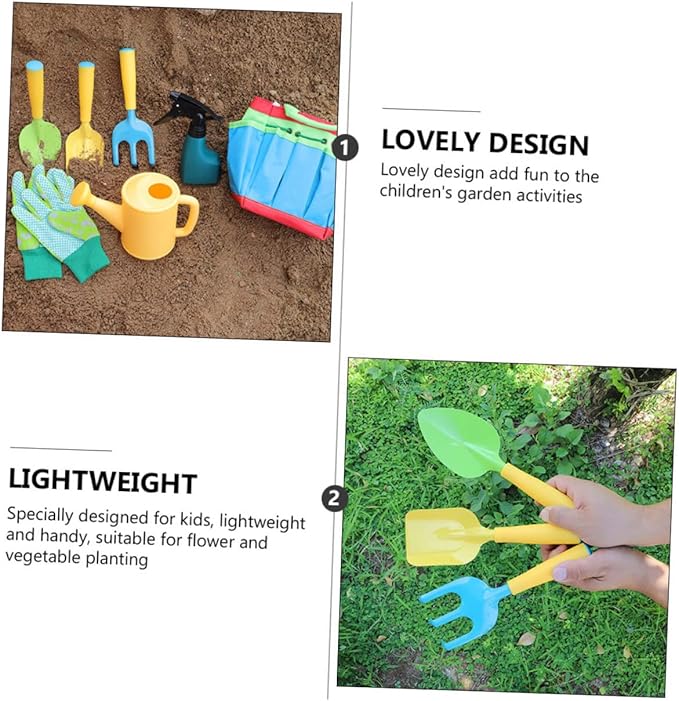 KESYOO 1 Set Garden Tools Gardening Kit with Comfortable Grip for Transplanting and Hand Tools for Outdoor Fun and Learning