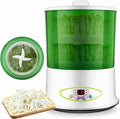 Automatic Bean Sprouts Machine Large-Capacity Sprouting Seedling Growing Machines Seed Sprouter Auto Household 3 Layers Bean Seed Cereal Sprouts Machi
