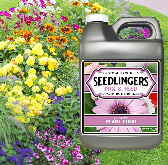 Seedlingers Mix &amp Feed All Purpose Plant Food 2.5 Gallon Concentrate
