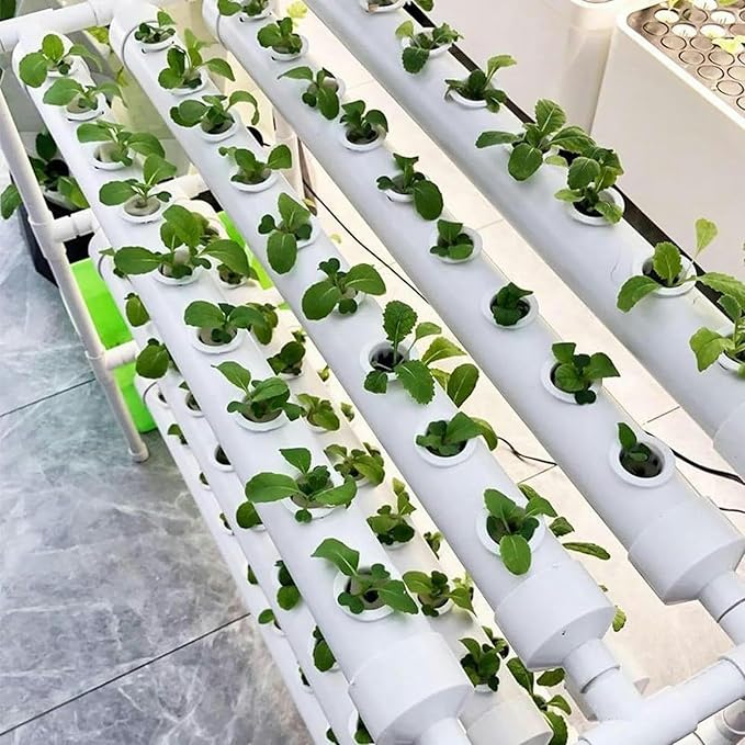 Hydroponics System Indoor Herb Garden Starter Kit Large Outdoor 108 Pot Hydroponics Growing Tower Herb Garden Planter Indoor Gift 0823