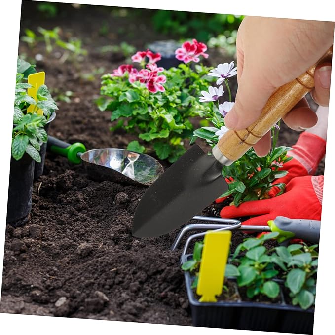 1 Set Garden Tools Set Portable Gardening Hand Tools for Soil Loosening Weeding and Planting Durable Mini Garden Accessories for Vegetables and Flowers