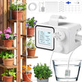 Smart Indoor Plant Watering System for 15 Pots | Self-Watering Device with Programmable Timer | Vacation &amp Daily Use Automatic Irrigation Kit for Potted