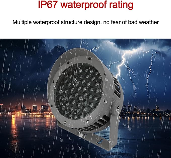 Landscape Lights - Led Spot Lights AC 220V 180° Adjustable Led Beam Light IP67 Waterproof Outdoor Wall Lamp Landscape Lighting Garden Courtyard Decoration Narrow Beam Spotlight