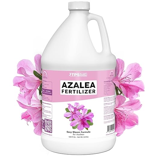 Azalea Fertilizer for Evergreen Shrubs Azalea Rhododendron and Camellias Liquid Plant Food 1 Gallon (128 oz)