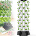 Garden Hydroponic Growing Vertical Tower Hydroponics Tower Indoor Garden Hydroponic Growing Soilless Cultivation Garden Tower Aeroponics Growing Kit for Gardening Lovers (10Layers)