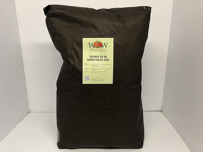 Wallace Organic Wonder Soluble Humic &amp Fulvic Acid Powder (55-Pounds)
