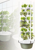 Hydroponics Growing System Kit Tower 5/7/9 Layers 360° Full-Spectrum Lights Herb Garden Lettuce Tomato Vegetable Herb Outdoor Indoor Hydroponics Growing System5layers