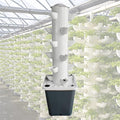Hydroponic Growing System Kit Hydroponic Garden Tower with Pump System 5/6 Layers Indoor Vertical Hydroponic Garden Tower for Herbs Fruits and Vegetables(Size:6 Layers 18 Holes)