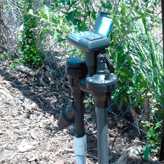 DIG P17-200 1 All-Purpose Heavy Duty Drip Irrigation Kit MPT Inline Y Filter with 200 Mesh Stainless Steel Screen and Flush Cap for Optimal Irrigation Protection