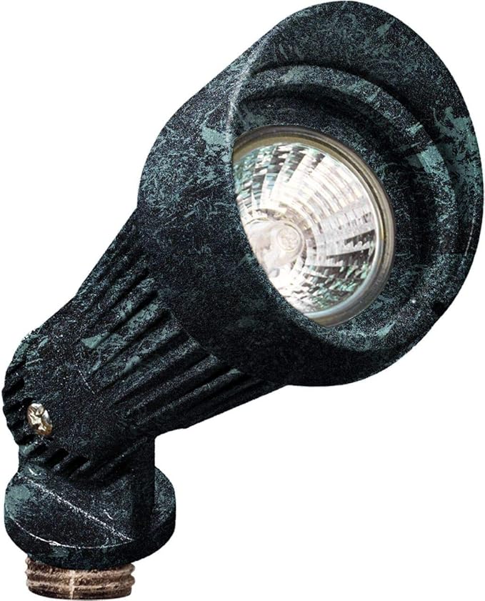 Dabmar LV203-VG Hooded Mini Spot Light 20W 12V Mr16 Verde Green Finish