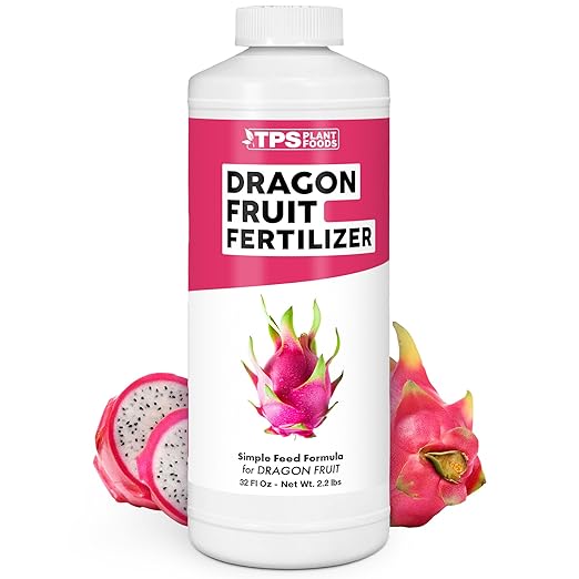 Dragon Fruit Fertilizer – Liquid Plant Food for Bigger Fruit Better Flowering &amp Stronger Root Development 32 oz