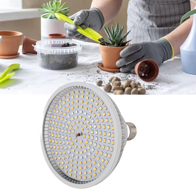 LED Grow Light Bulb Full Spectrum 22W Grow Lamp for Indoor Plant Fruits Flowers E27 Plant Lights 85‑285V