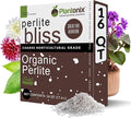 Perlite Bliss (16 Qts) - Organic Perlite for Plants Indoor Soil Amendment - Horticultural Perlite for Gardening &amp Seed Starting - Mixes Easily with Potting Soil Vermiculite &amp Coco Coir for P