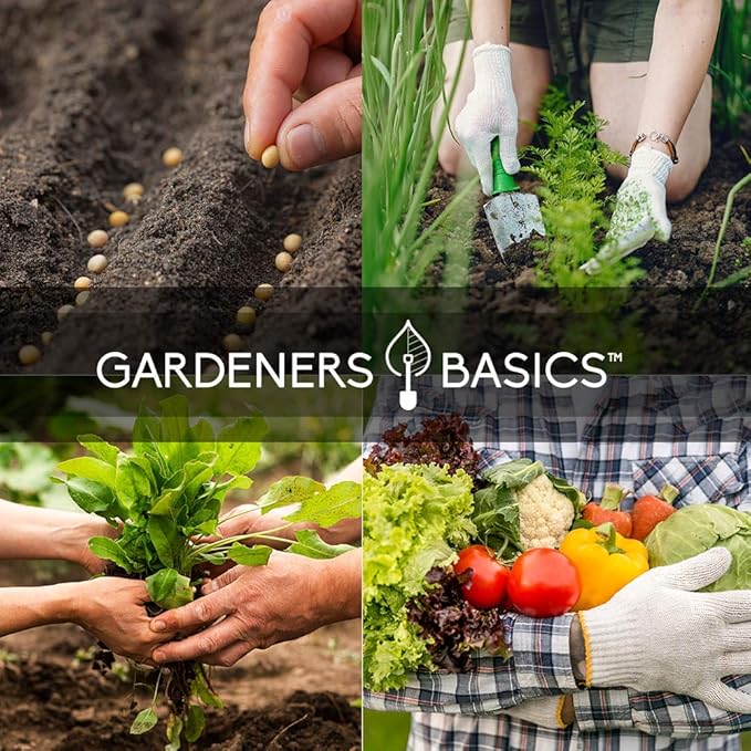 Gardeners Basics Survival Vegetable Seeds Garden Kit Over 16000 Seeds Non-GMO and Heirloom Great for Emergency Bugout Survival Gear 35 Varieties Seeds for Planting Vegetables 35 Free Plant Markers