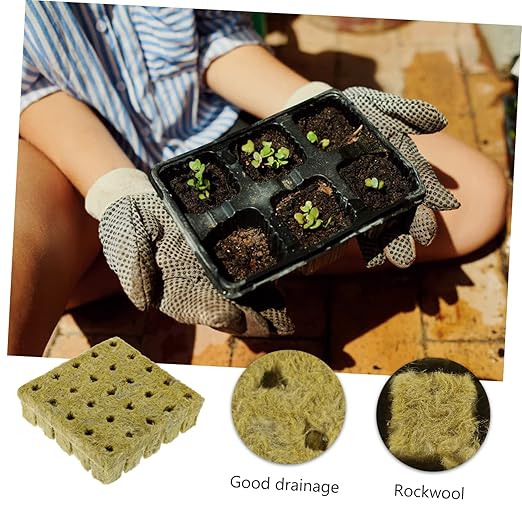 BESPORTBLE 75pcs Soilless Starter Plugs Plant Rooting Blocks Nutrients for Vegetable Flower Gardens