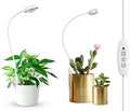 SANSI Grow Lights for Indoor Plants LED Pot Clip Plant Light for Growing 10 W+ 5 W 2 Pack