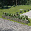YAFF Gabion Raised Bed-HexagonalOutdoor Landscape for GardenBackyardPatioBalcony212.6x19.7x19.7