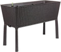 Keter Easy Growing Garden Raised Garden Bed Elevated Vegetable Planter - Anthracite