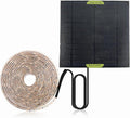 Yeory Solar Powered Grow Lights 16.4ft Plant Light Strip with Solar Panel Full Spectrum Grow Lights Heat Lamp for Outdoor Indoor Garden Greenhouse Supplies