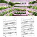48/64/90/120 Hole Hydroponic Tower Hydroponics Growing Sys-tem Indoor Gardening Sys-tem for PlantsHerbsVegetablesGrowSponge-90holes
