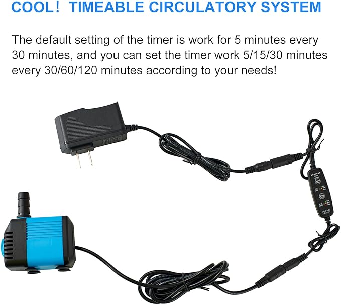 Upgraded Hydroponics Growing System Kit 1058 Plant Sites with 7W 12V Submersible Pump and Timer