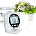 Automatic Plant Waterer for 30 Potted Plants - 98FT Dual Pumps Automatic Watering System Vacation Self Watering Drip Irrigation System &amp Plant Watering Device with Programmable Water Timer