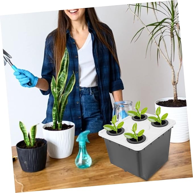 HANABASS Soilless Cultivation Barrel Greenhouse Fruit Planting Bucket Hydroponics Growing System Buckets
