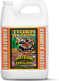 FoxFarm Tiger Bloom Liquid Plant Food - Phosphorus Fertilizer for Buds Blooms &amp Flowering - Supports Soil &amp Hydroponic Systems - High Micronutrient Formula with 2-8-4 Nutrient Ratio - 1 Gallo