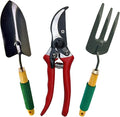 Gardening &amp Pruning Kit - Secateurs Trowel &amp Fork Set
