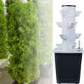 Indoor Smart Garden Kit with Water Pump Plant Hydroponic Tower for Strawberry and Vegetable Cultivation Vertical Tower Flower Pot(20 Holes)